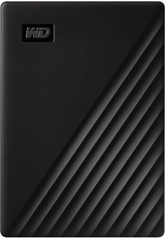 WD My Passport 2 TB External Hard Disk Drive (HDD) 480 MB/s, USB 2.0, USB 3.0, Password Protection, Compatible with Windows and Mac(Black)