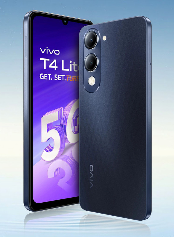 vivo T4 Lite 5G Charger in the Box (Prism Blue, 256 GB)(8 GB RAM)