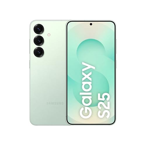 Samsung Galaxy S25 5G Smartphone with Galaxy AI (Mint, 12GB RAM, 256GB Storage), Snapdragon 8 Elite, 50 MP Camera with ProVisual Engine and 4000mAh Battery